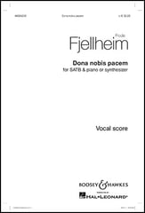 Dona Nobis Pacem SATB choral sheet music cover